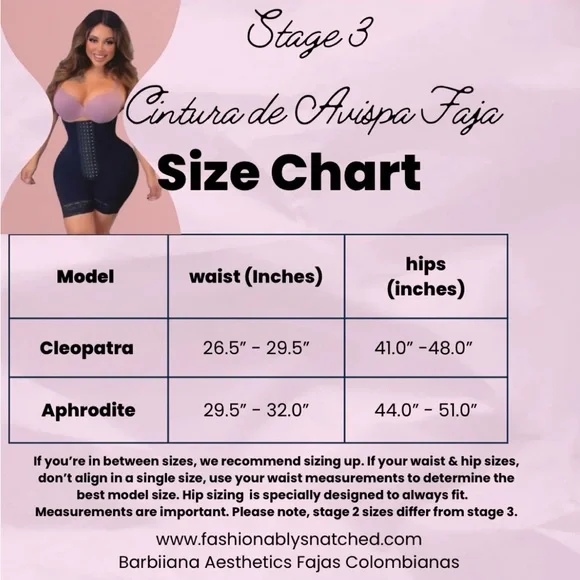 NWT💕Fashionably Snatched stage 3 Faja “Wasp Waist”
